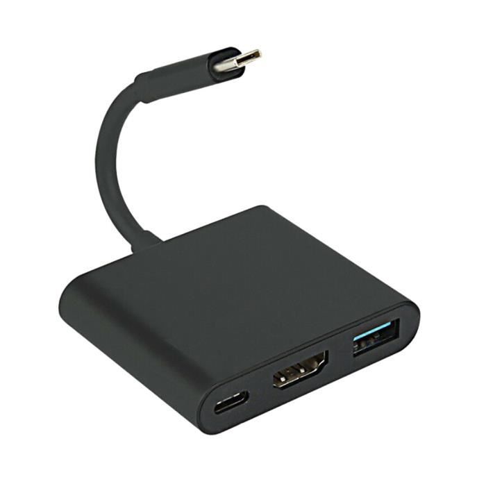Adaptateur Compatible HDMI 4K 1080P pour Nintendo Switch, convertisseur USB de Type C, connecteur usb-c, Gadg