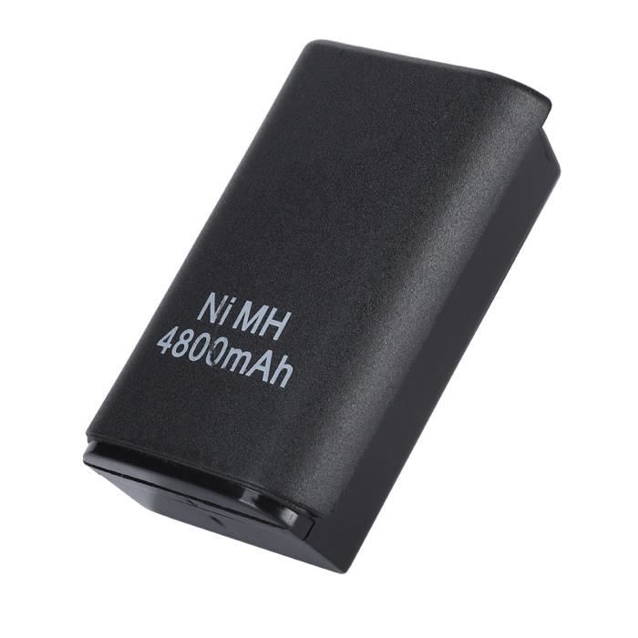 Pack batterie 4800 mAh Pack de charge Pack batterie pour XBOX 360, batterie de secours pour XBOX