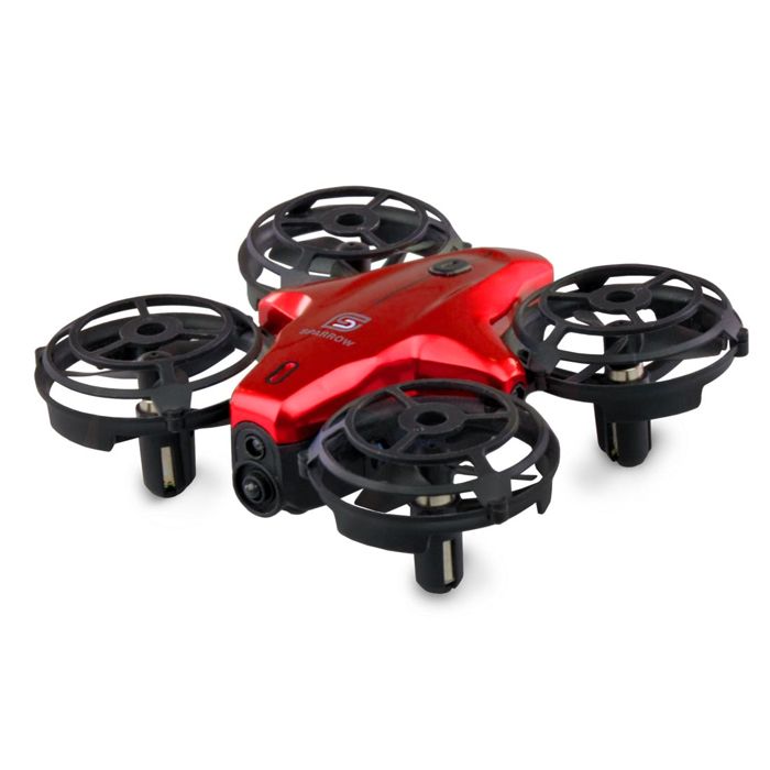 Drone Télécommandé Sparrow Rouge RTF
