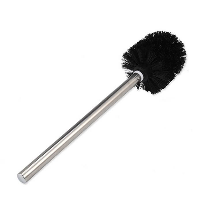 Ensemble de toilettes en acier inoxydable, brosse de