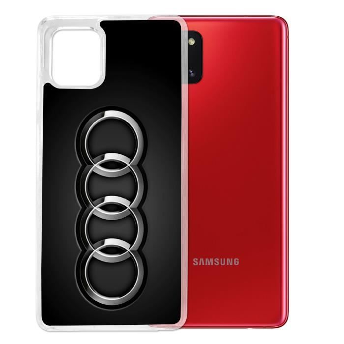 Coque Samsung Galaxy A51 - Audi Logo Metal - Cdiscount Téléphonie
