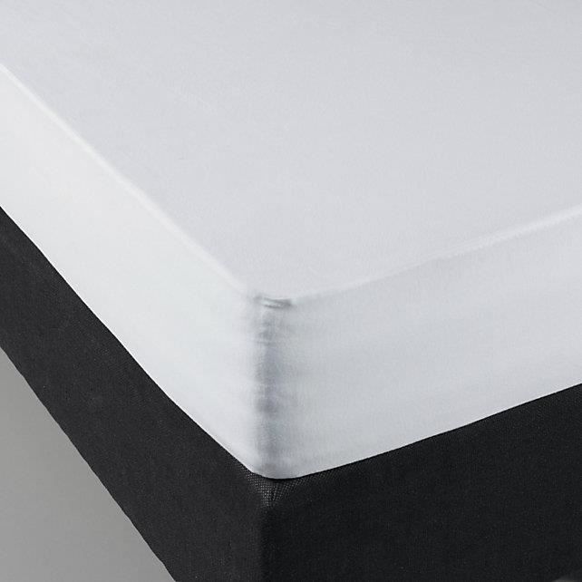 Protège Matelas - 100% Coton - 140x190 cm - Imperméable - Anti-acarien - Lavable en machine