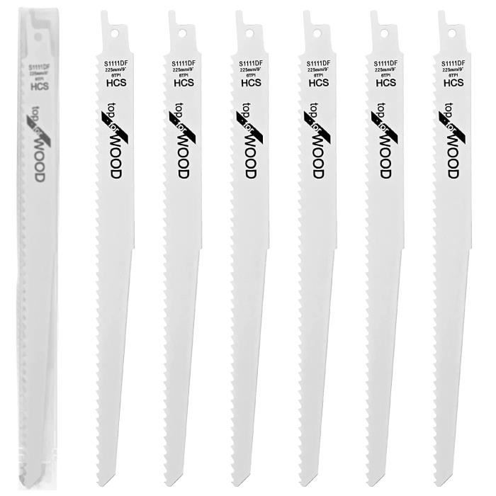 Lot De Lames De Scie Sauteuse Craftsman - Acier Multi-usage - TPI Divers