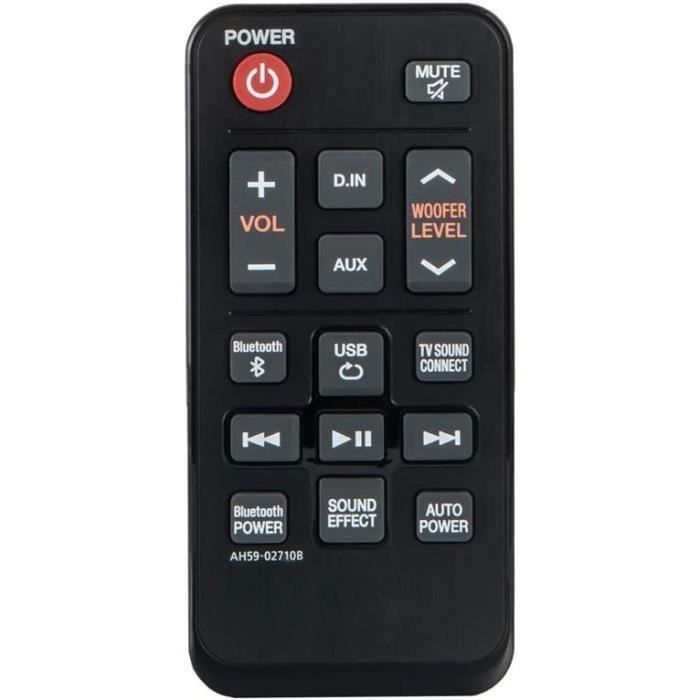 Télécommande de rechange pour barre de son Samsung HW-J250 avec pile CR2025  à A287 - Cdiscount TV Son Photo