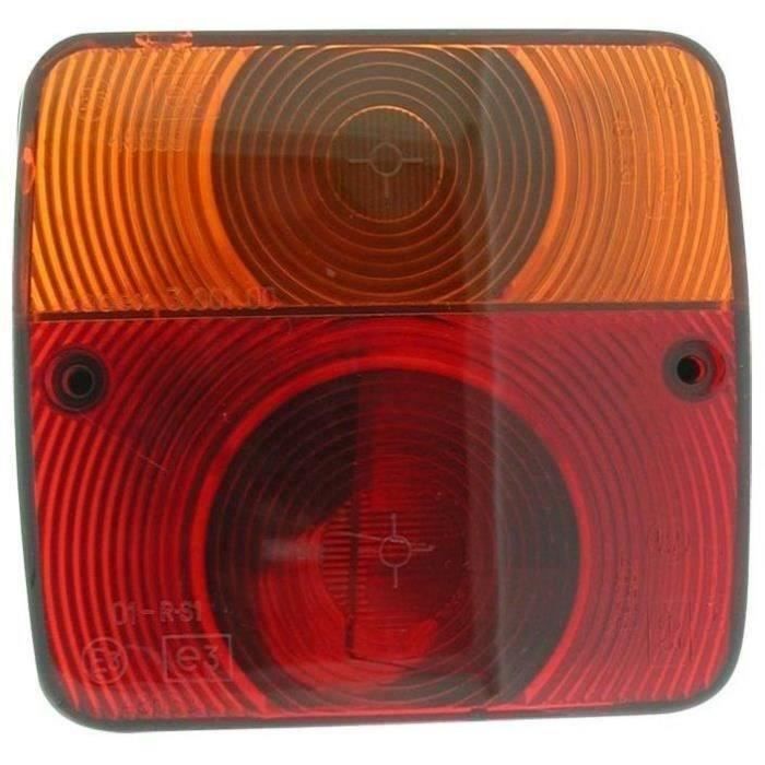 Feu arrière droit 105x95 mm