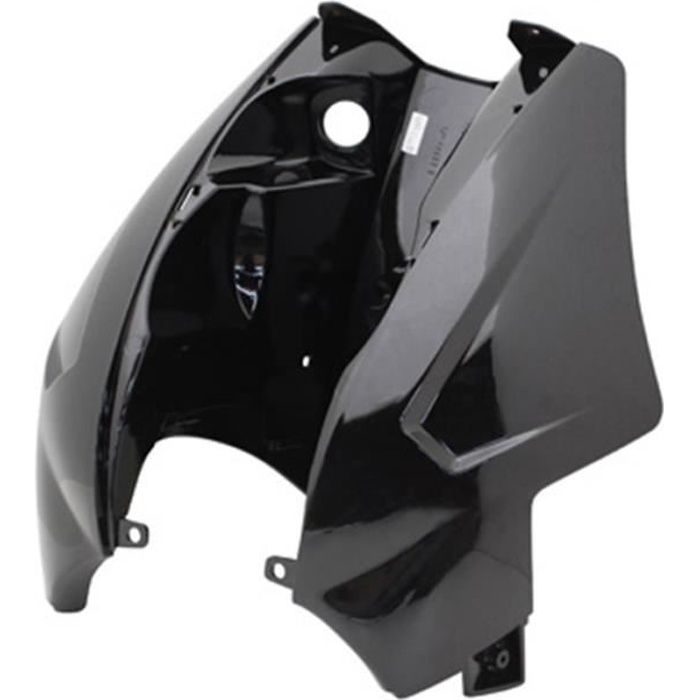 KIT CARROSSERIE CARENAGE-TABLIER AV SCOOT ADAPTABLE PEUGEOT 50 LUDIX NOIR BRILLANT -P2R- P2R (Motor
