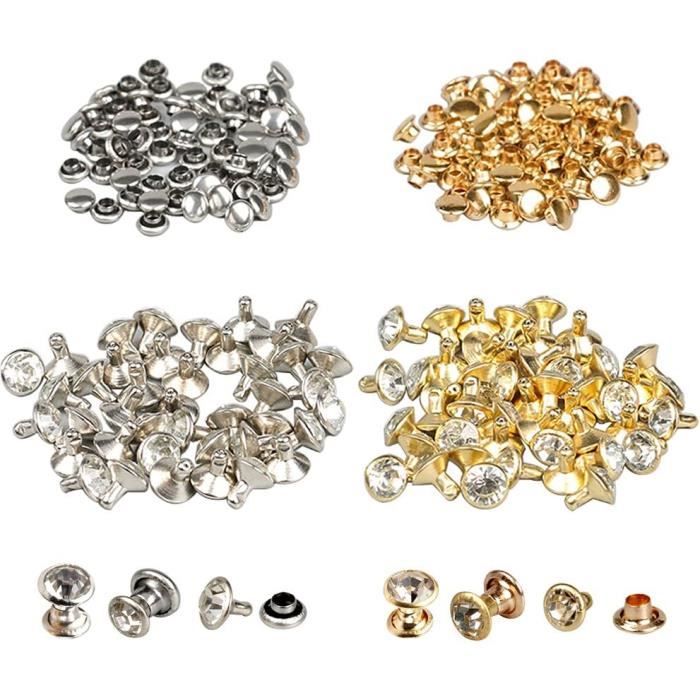 300 œillets 7 Mm Pour Fourreau Kydex DIY – Rivets Métal Pour Fabrication étui