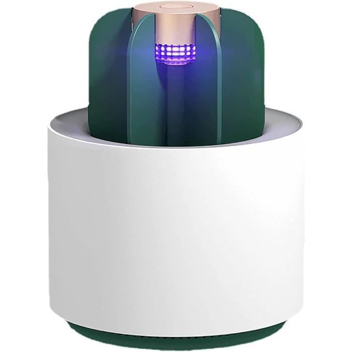 Lampe Anti-moustiques Mozzguard - Recharge USB/solaire, étanche IPX6, Lumière UV 360-400nm, Portée 350m²