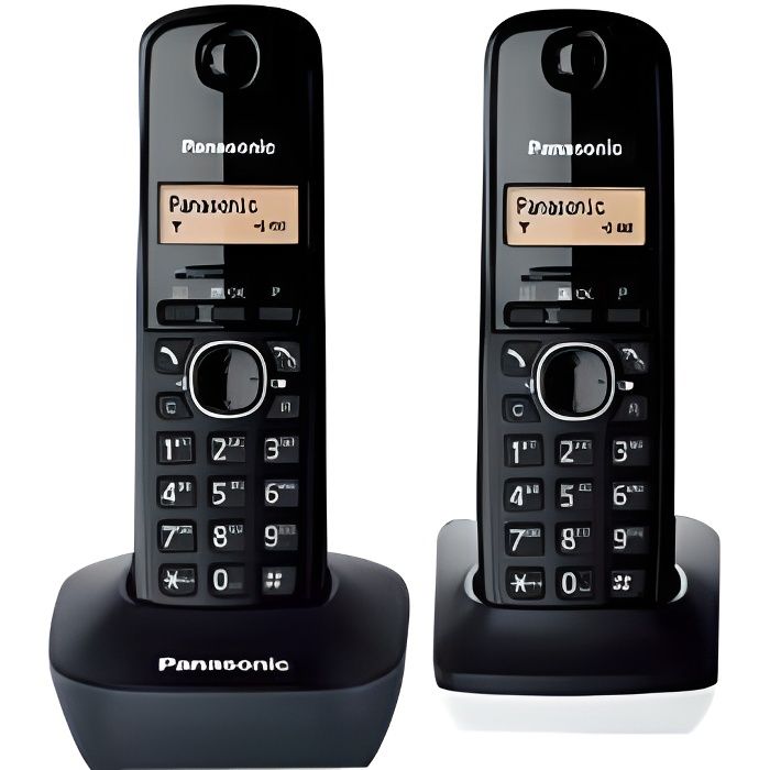 Téléphone Sans Fil Panasonic KX-TG6821 - Répondeur, écran, 120 Contacts, 6 Combinés Supplémentaires - Version Allemande - 11