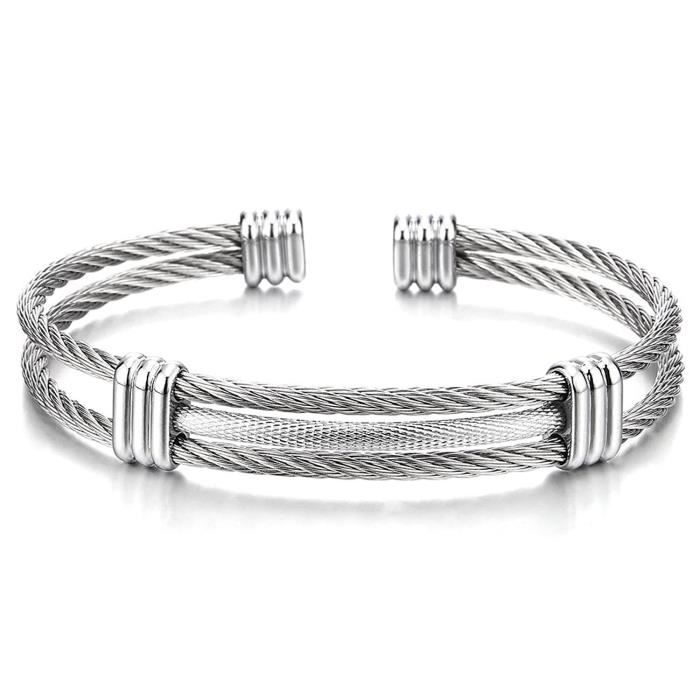Bracelet en acier inoxydable clearance