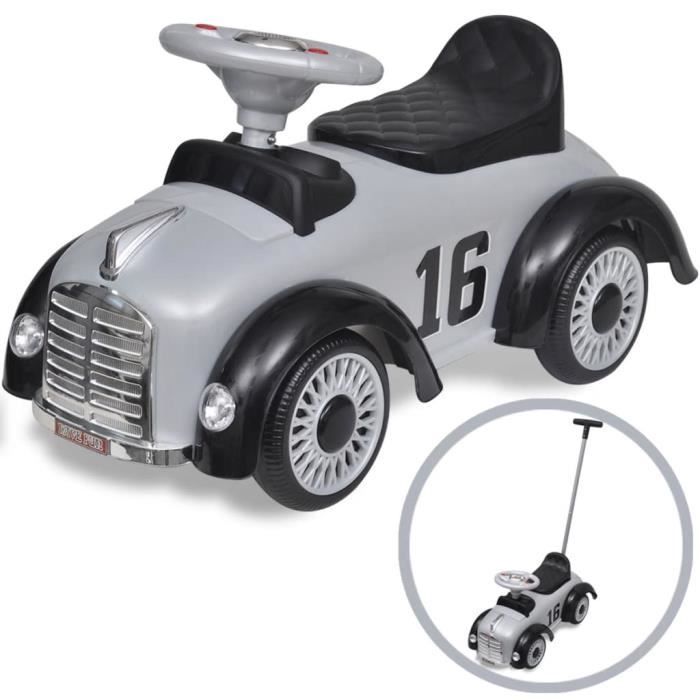Voiture Enfant A Chevaucher Bebe Enfant Des 12 Mois Jouet A Partir De 1 Ans Retro Gris Avec Barre De Poussee Cdiscount Jeux Jouets Voiture Enfant A Chevaucher Bebe Enfant Des 12 Mois Jouet A Partir De 1 Ans Retro Gris Avec Barre De Poussee Cdiscount Jeux Jouets