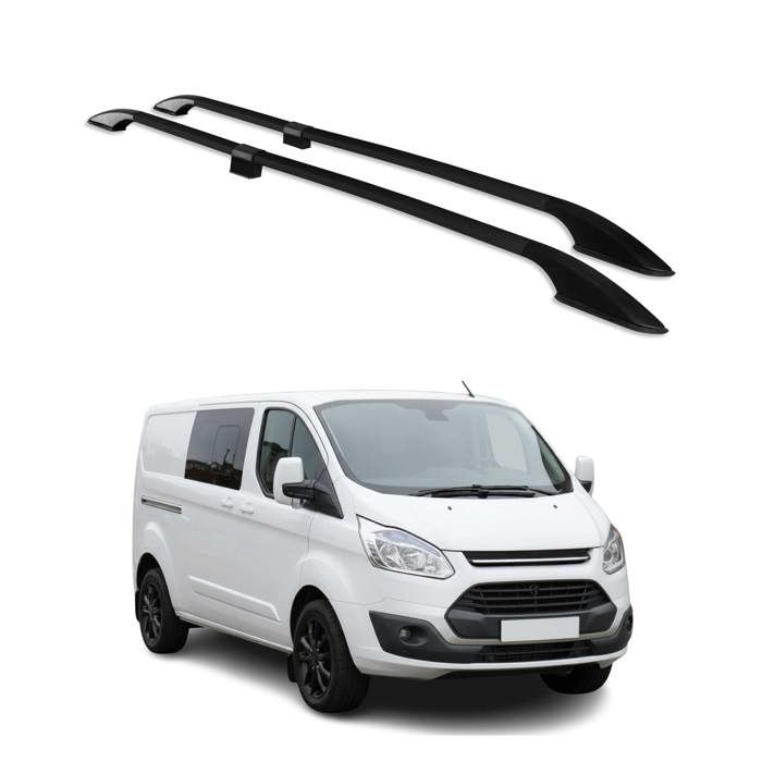 Barres De Toit Pour Ford Transit/Tourneo Custom 2007-2017 - Aluminium - Charge Max 75kg