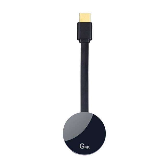 Dongle Sans Fil HDMI/VGA 4K - Partage D'écran WiFi 5G Pour Android, IOS, Windows, Mac (avec Antenne)