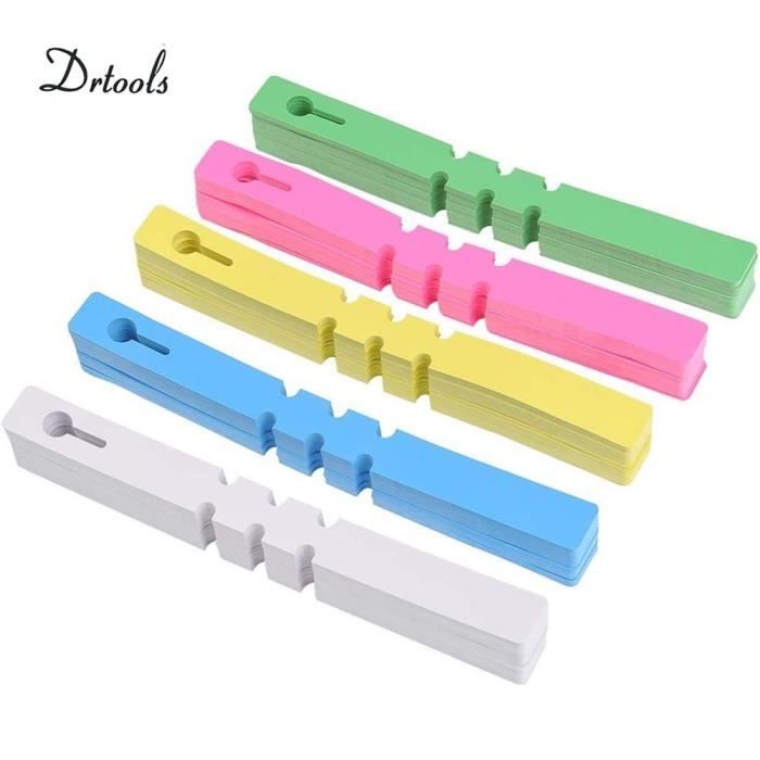 50 étiquettes De Jardin En Plastique – 20 Cm De Long – Polypropylène, écriture Facile – Pour Légumes, Serre