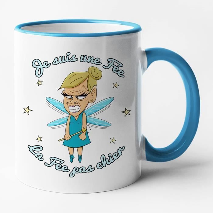 Mug A Cafe Design Avec Mes Original Dessin De La Fee Avec Jeu De Mots Rigolo Tasse Humoristique Fun Insolite Pour Ami 72 Cdiscount Puericulture Eveil Bebe
