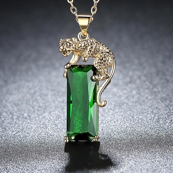 Pendentif Bijou Vert Emeraude Pendentif Emeraude Et Diamant