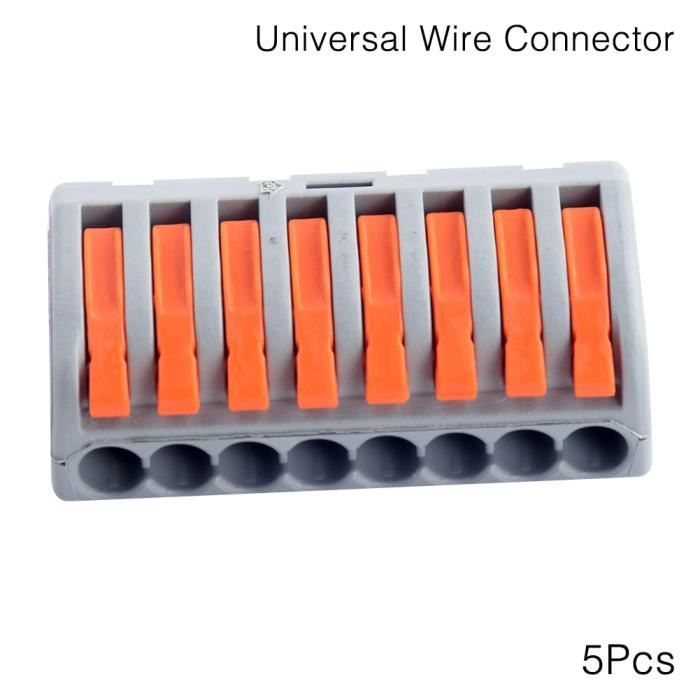 Aiqeer 30 Pièces SPL-2 / SPL-3 Levier-Écrou Fil Connecteurs