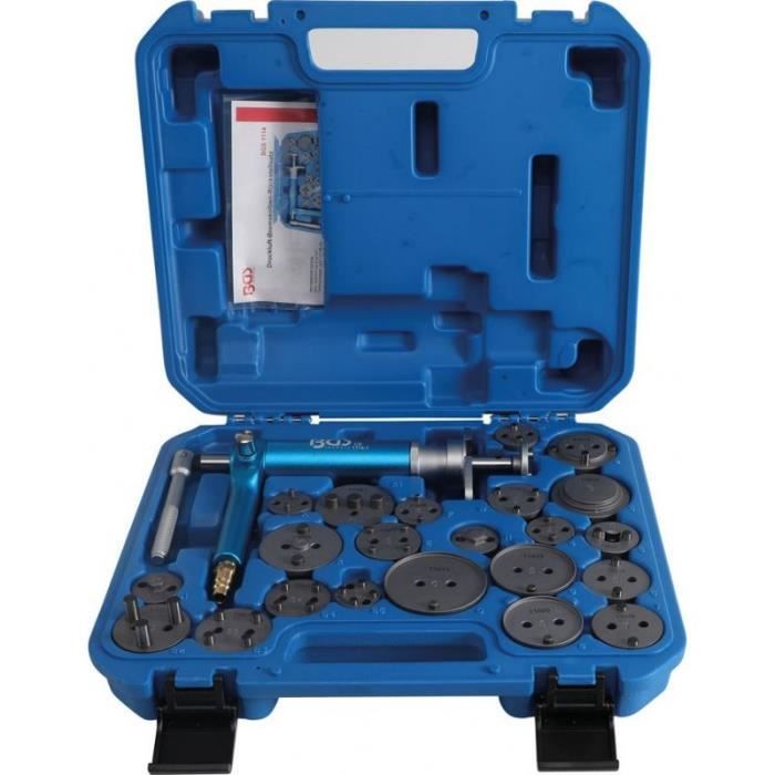 Set Kit De Outils en Acier Au Carbone Pneumatique Pneumatique Réglage Outil 16Pcs yangGradel Jeu Repousse-Piston pour Étriers de Frein 