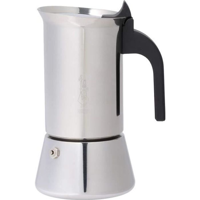 Cafetière italienne "Venus" Inox Induction 4 Bialetti 6 ou 10 tasses NEUF 