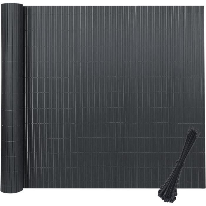 Brise-vue Pour Balcon CCLIFE - Polyester 160g/m² - UV30+ - Hauteurs 0,75m/0,9m - Longueurs 3m,5m,6m