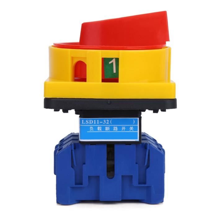 Interrupteur Disjoncteur De Charge 3 Pôles 2 Positions 32A - Came Marche-Arrêt Robuste