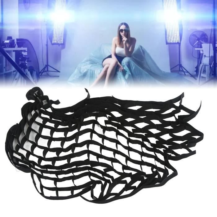 Grille En Nid D'abeille Pour Softbox 50x70 Cm - Accessoire Photo Pour Contrôler La Lumière - Pliable, Fixation Velcro