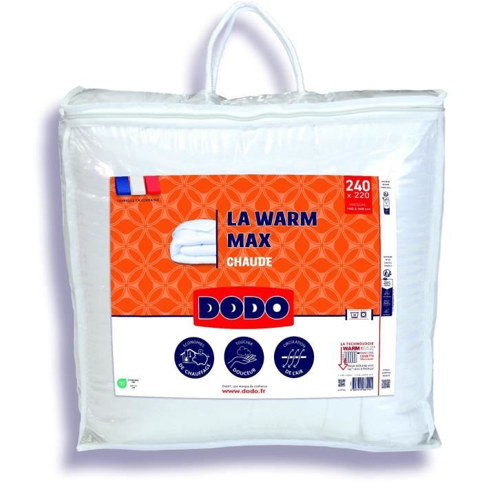 Couette toucher duvet chaude - dodo Couleur blanc Dodo