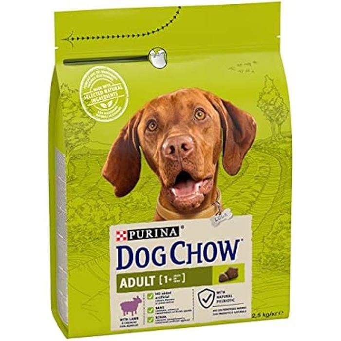 Meilleurs prix pour Croquette - DOG CHOW - Jagniecina - Adulte - Grand - 2,5kg