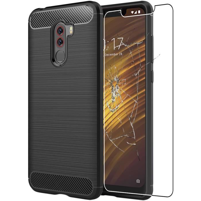COVER per XIAOMI POCOPHONE F1 Custodia Trasparente Morbida Silicone