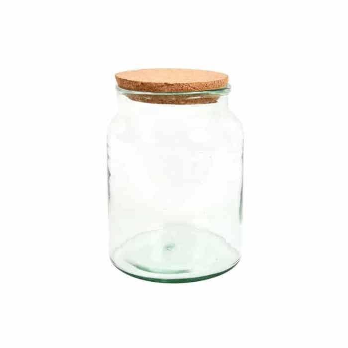 Meilleurs prix pour Pot pour terrarium - ESSCHERT DESIGN - 26 cm - Verre - Liège - Décoration - Reptile