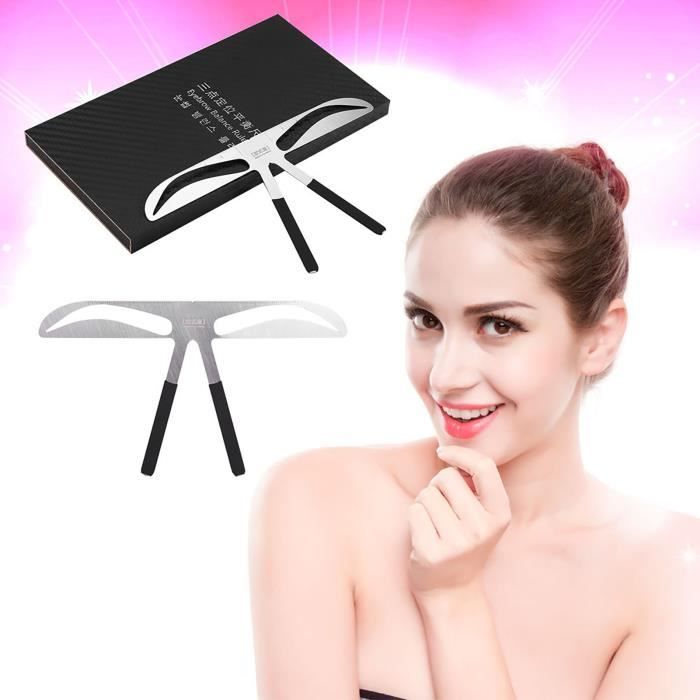 Règle De Mesure Pour Sourcils - Compas-S En Acier Inoxydable - Pour Microblading, Maquillage, Cartographie Précise - Outil Pro