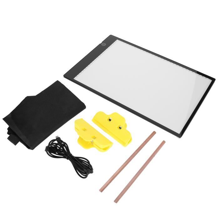 KEIRLIGHT Table lumineuse A3 rechargeable - Boîte lumineuse à piles sans fil pou