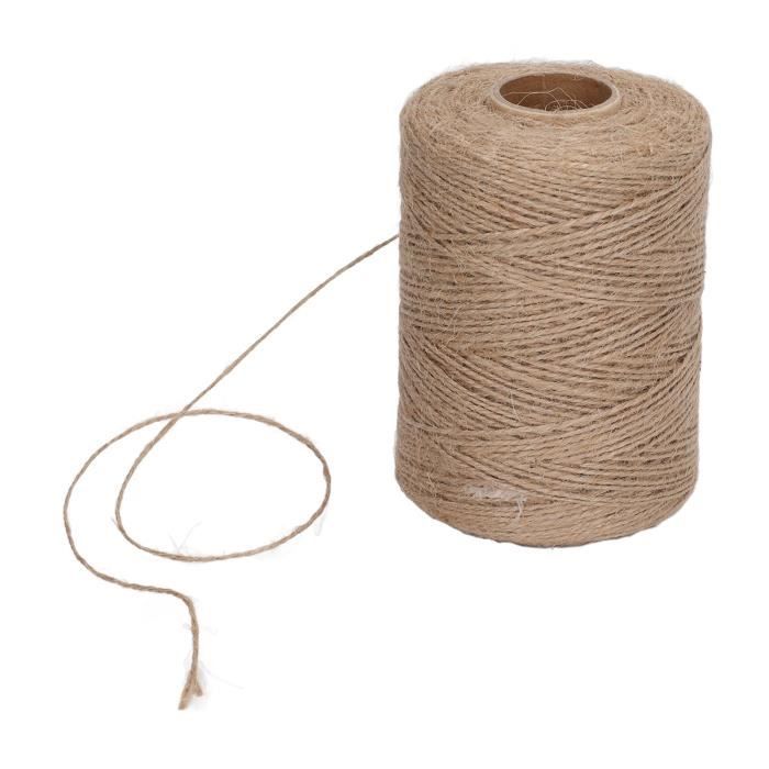 ZZLZX Corde Nylon Tressée 2mm Marron 50m – Fil De Levage Stores Vénitiens & Artisanat