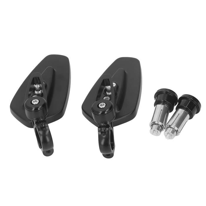 SacJkt Rétroviseurs Universels De Moto, Miroir De Moto Rotatif, 1 Paire De Rétroviseur Moto En Plastique Abs Avec Support De Miroir, Pour Vélo De Sport Scooter ( Noir SacJkt Rétroviseurs Universels De Moto, Miroir De Moto Rotatif, 1 Paire De Rétroviseur Moto En Plastique Abs Avec Support De Miroir, Pour Vélo De Sport Scooter ( Noir