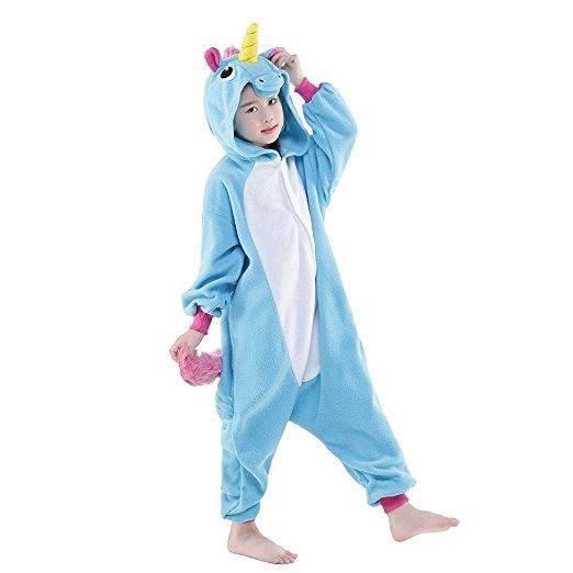 Kigurumi Pyjama Enfant Déguisement Licorne, Combinaison ...