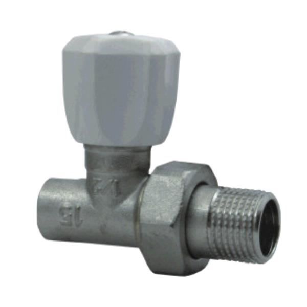 Api Goshe Robinet de radiateur droit 15mm x 1/2