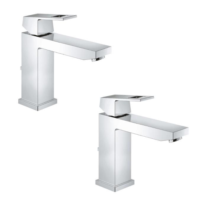 Grohe Lot de 2 mitigeurs lavabo Eurocube M