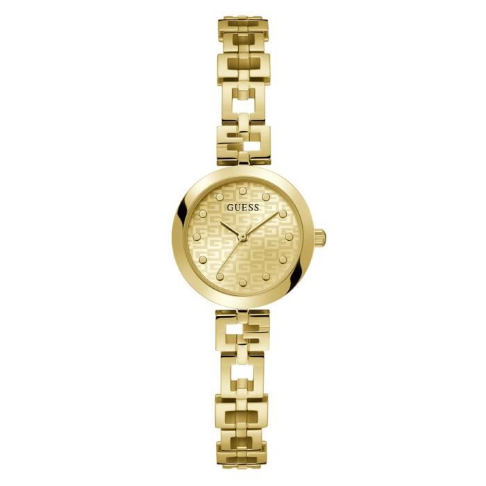 Montre Femme GUESS en Acier Jaune Etanche - 244553