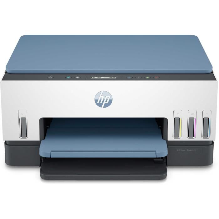 Imprimante tout-en-un – HP – Smart Tank 675 – Jet dencre – A4 – Bleu