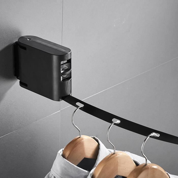 Corde à Linge rétractable d'extérieur, Double Ligne de Lavage rétractable de 42,65 Pieds Ligne de séchage de vêtements Sèche-Linge Extensible fixé au | Leroy Merlin Corde à Linge rétractable d'extérieur, Double Ligne de Lavage rétractable de 42,65 Pieds Ligne de séchage de vêtements Sèche-Linge Extensible fixé au | Leroy Merlin