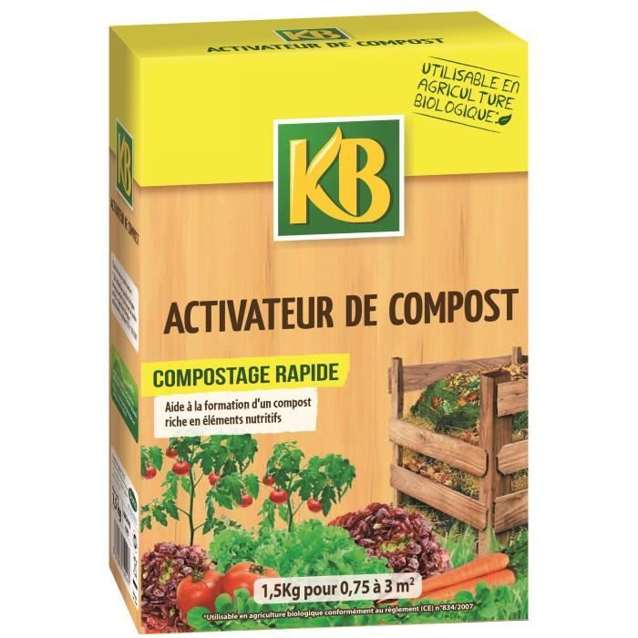 KB UAB Activateur de compost - 1,5kg