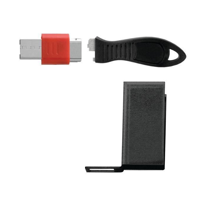 Kensington USB Port Lock with Cable Guard Rectangular Bloqueur de port USB
