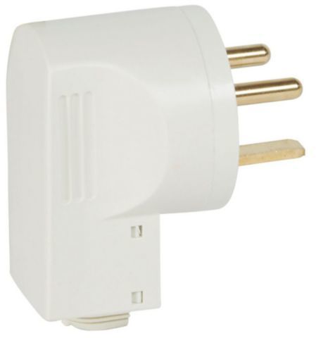 Fiche mâle coudée LEGRAND - 2 phases + terre - 20 A - 380 V