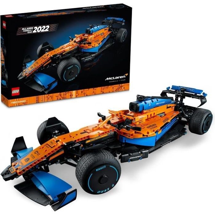 LEGO® 42141 Technic La Voiture De Course McLaren Formula 1 2022, Modèle  Réduit F1, Kit de Construction, Maquette pour Adultes - Cdiscount Jeux -  Jouets