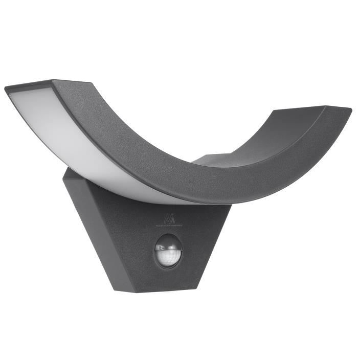 Projecteur LED Avec Détecteur De Mouvement 10W Maclean MCE244 ACU - étanche IP54, Pour Intérieur Et Extérieur