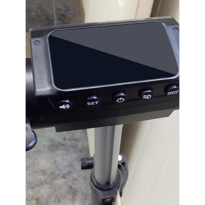Cache écran LCD Pour Scooter électrique Modèle S1/S2/S3 - Protection Contre Les Chocs Et La Lumière - Noir