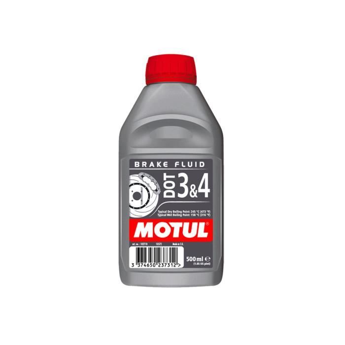 Liquide de frein MOTUL Brake Fluid DOT 3 & 4 - 500ml
