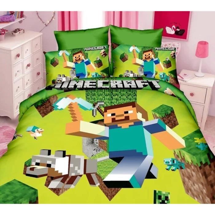 Parure de lit enfant Minecraft