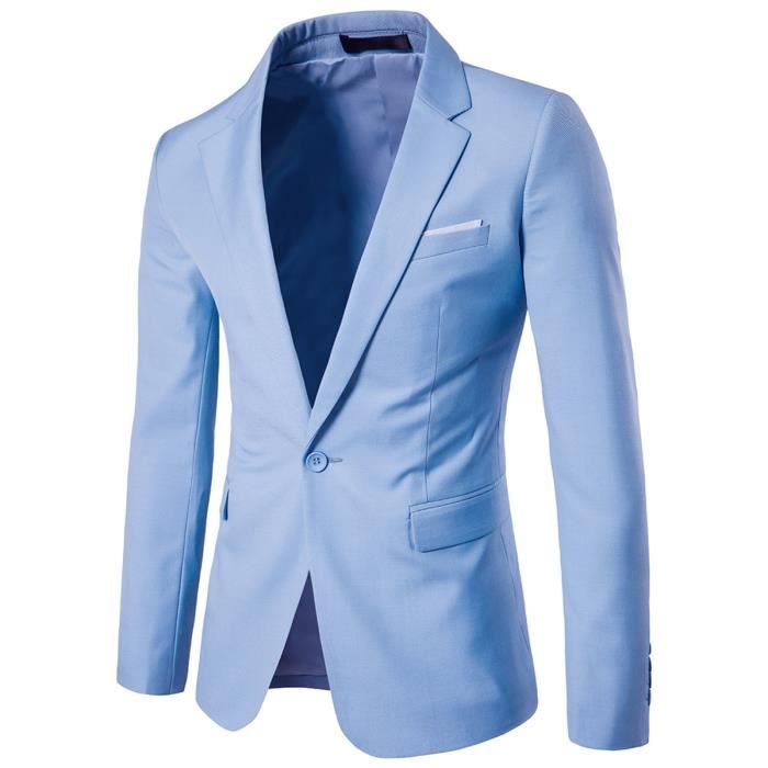 2017 Nouvelle Veste De Costume Homme De Mariage Daffaire Coupe Slim Fit à Col Revers Tailleur Classique Un Bouton Style Casual