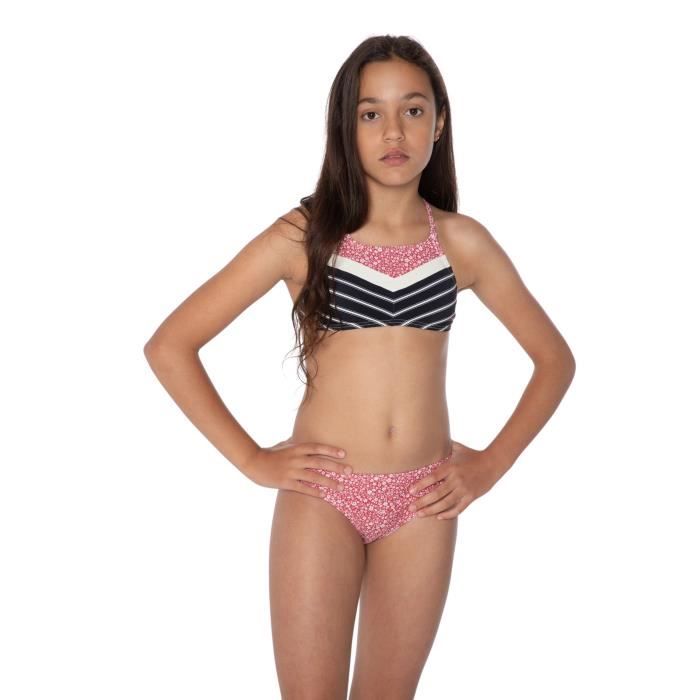 Maillot de bain 2 pieces fille Protest Prttina rusticrust 10 ans